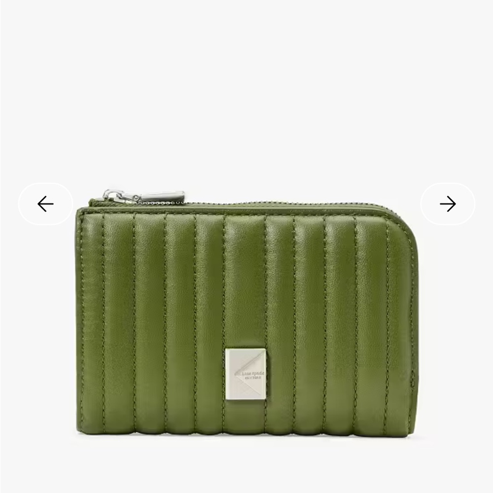 Kate Spade Olive Quilted Wallet